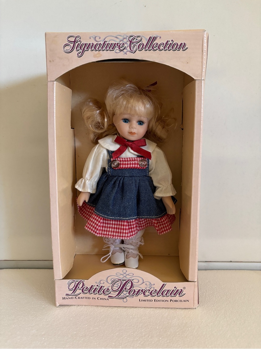 Signature Collection,Limited Petite Handcrafted Porcelain Doll